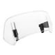 thumbnail image 3 of Deflector de viento de extensión para parabrisas de motocicleta, reemplazo profesional, protección ajustable, alerón de parabrisas elevado. Blanco, 3 of 8