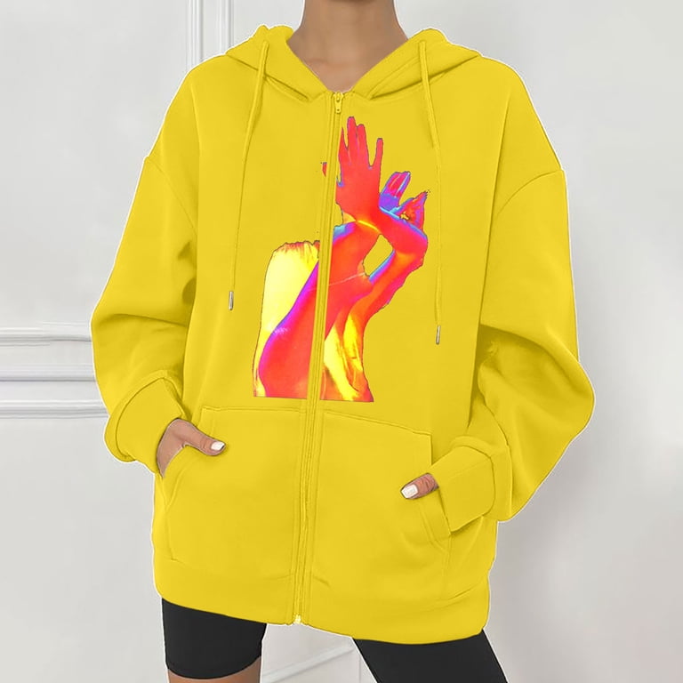 Juebong Women Cute Halloween Print Hoodies Sweatshirt Long Sleeve Crewneck  Hooded Pullover Tops Shirts Temperature Sweater Sweatshirts - Walmart.com