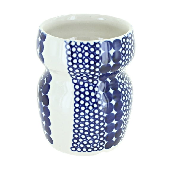 Blue Rose Polish Pottery Zara Bathroom Cup