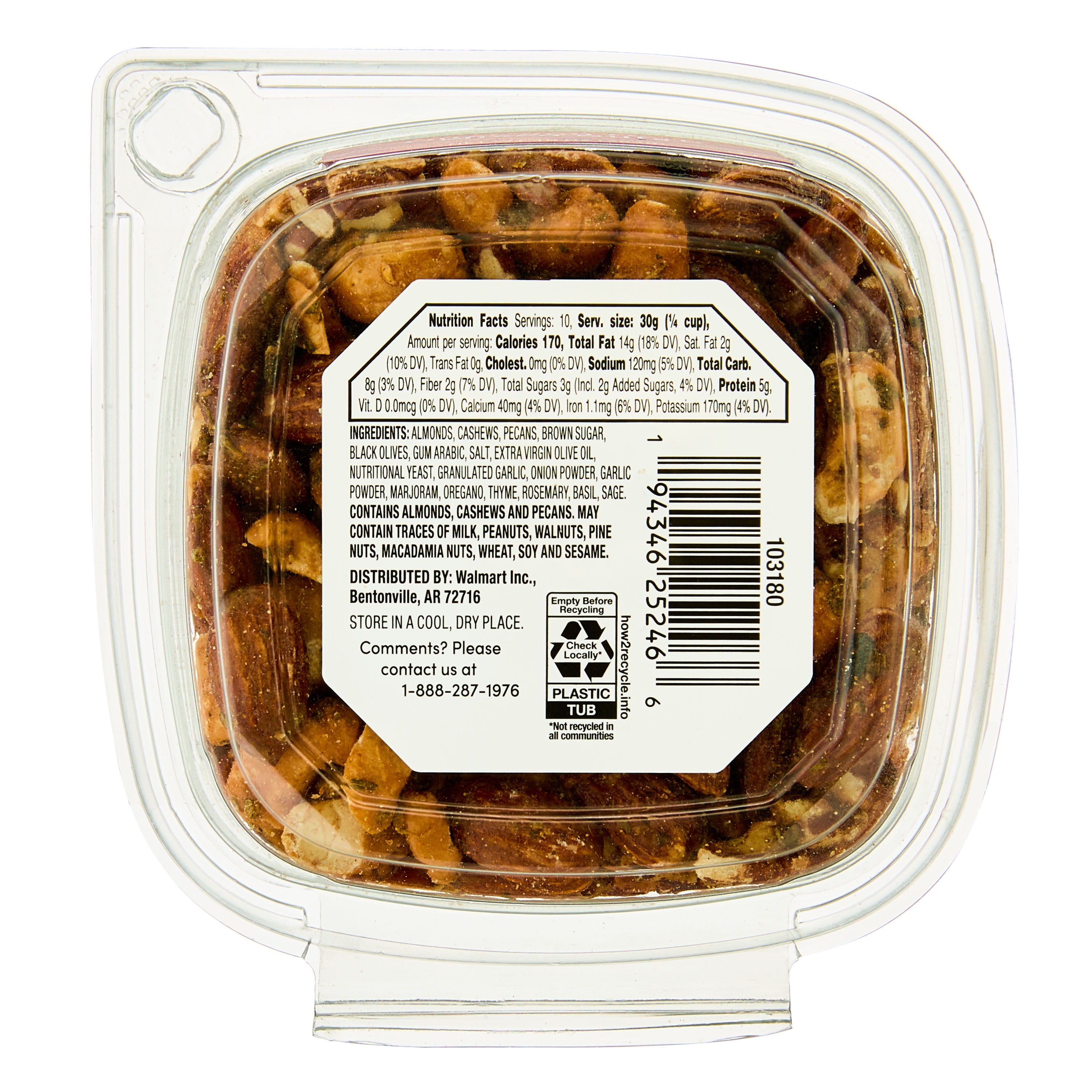 bettergoods Olive and Herb Mixed Nuts, 10 oz