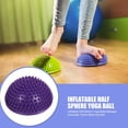 thumbnail image 4 of Masaje de yoga Inflable Half Ball Point Stepping Stones Ejercicio Fitness Balls FLhrweasw Nuevo, 4 of 6
