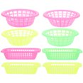 thumbnail image 1 of 8 Pcs Mini Paniers Alimentaires Échelle 1:12 Mini Maison Mini Paniers de Rangement Modèles, 1 of 8
