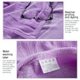 thumbnail image 5 of Needhep Thickened Color Sofa Blanket Summer Blanket Throw,2024 New Twin Blanket,Light Summer Blanket, Great Blanket For Couch Bed Sofa (Purple), 5 of 8
