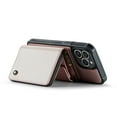 thumbnail image 5 of SaniMore for iPhone 14 Pro 6.1" 2022 Case, [Crossbody/Wrist Strap][Zipper Flip Wallet][Card Slots][Rifid Layer] PU Leather Retro 360° Protective Shockproof Cover for iPhone 14 Pro 6.1", Rosegold, 5 of 9