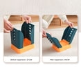 thumbnail image 4 of Basura ajustable puede expandible cubo para dormitorio de baño () amarillo azul, 4 of 7
