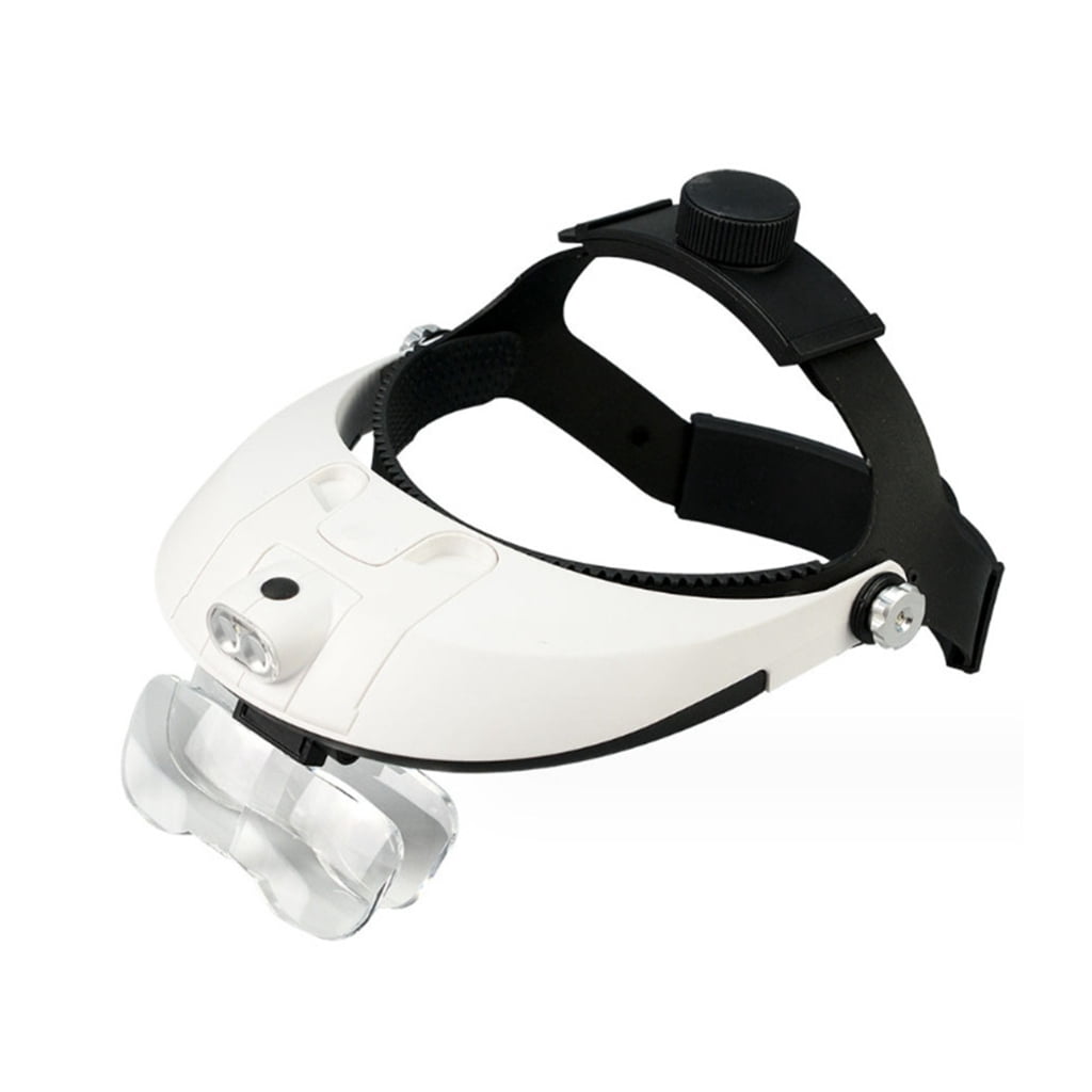 Hands Release LED Headlamps Magnifier for Beekeeping High Clear Lens for1nsectObservation and Queen Rearing