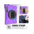 thumbnail image 3 of Galaxy Tab S8 2022 / Tab S7 2020 11 Inch Case SM-X700 SM-706 SM-T870 SM-T875 SM-T878 Shockproof Protective Cover with Pen Holder Shoulder Strap, 3 of 7