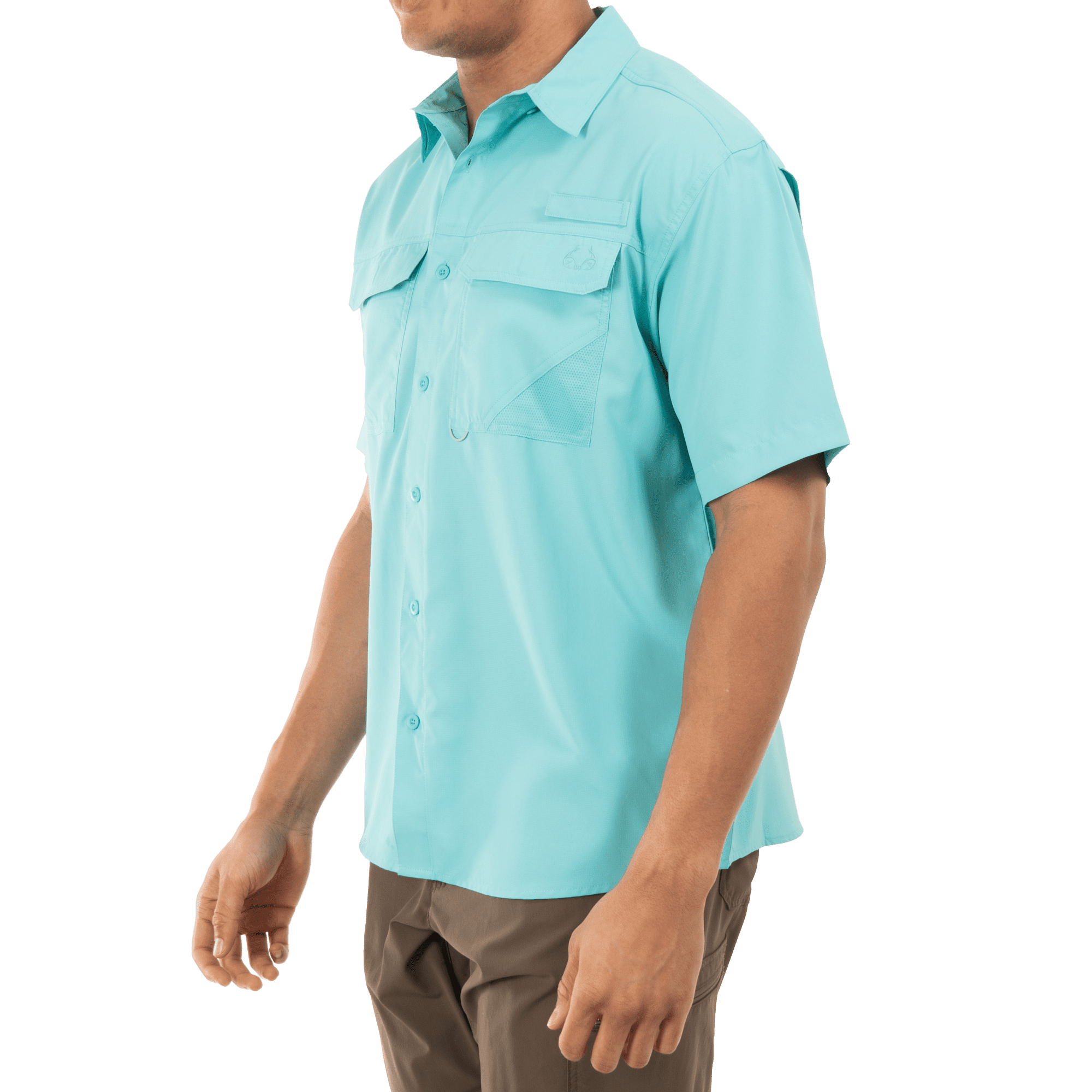 Realtree Men's Fluidity Medium Short Sleeve Guide Shirt