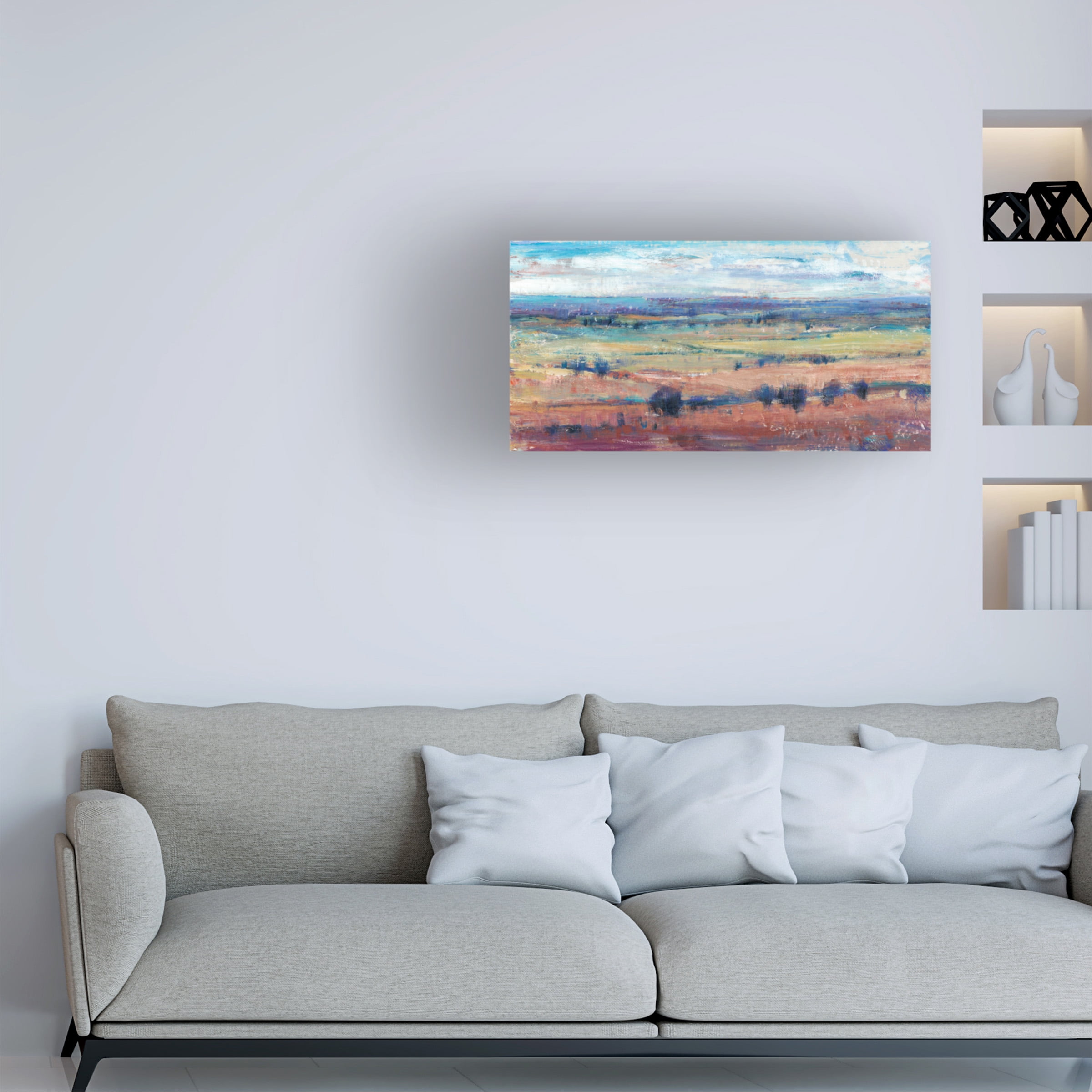 Tim O'Toole 'Temperate Terrain I' Canvas Art