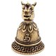 thumbnail image 1 of LLavero de latón chino con cabezas de animales del zodiaco, colgante de campana, joyería Vintage de cobre, Feng Shui, llavero de coche, regalo, 1 of 4