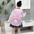 thumbnail image 2 of Sanrio New Hello Kitty Student Schoolbag Cute Cartoon Lightweight Shoulder Pad Waterproof Large Capacity Backpack General, 2 of 6