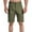 Army Green, variant on Njoeus Men's Shorts Mens Cargo Shorts Casual Solid Color Cotton Elastic Pocket Mens Shorts Athletic On Clearances
