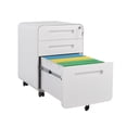 thumbnail image 5 of 3 Drawer Mobile File Cabinet With Lock, Metal Under Desk Rolling Filing Cabinets, Fully Assembled 5-wheel Office Cabinet For Home Office Letter/Legal/A4, 5 of 8