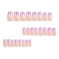thumbnail image 2 of Christmas Decoration Fofosbeauty False Nails, Square Press on Nails Tips Design, Laser Gradient, 2 of 6
