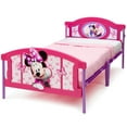 Disney Minnie Mouse Plastic 3DFootboard Twin Bed by Delta Children