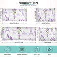 thumbnail image 4 of GZHJMY Lavender Flower Queen Pillowcase Super Soft Cozy Plush Pillow Case with Zipper for Sofa Bed Couch, 20 x 30 Inch, 4 of 7