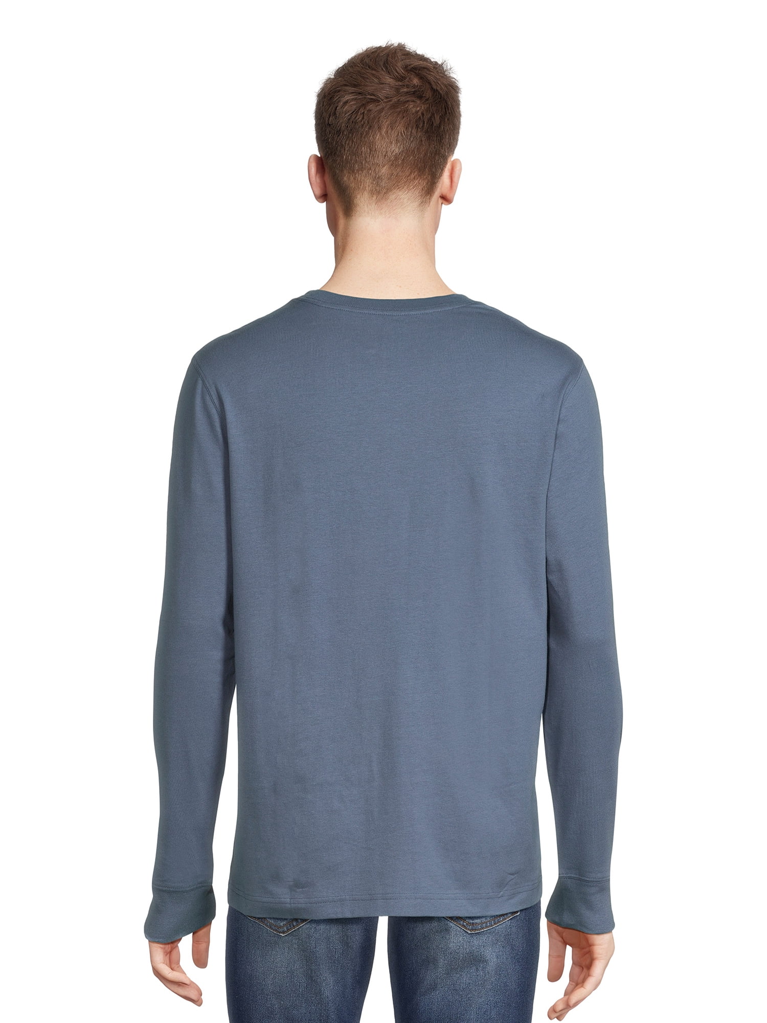 George Men's Long Sleeve Crew T-Shirt