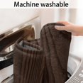 thumbnail image 5 of 20x32 Inch Ultra Soft Faux Bath Mat Non Slip Absorbent Microfiber Bathroom Rug, Wood Print, 5 of 5