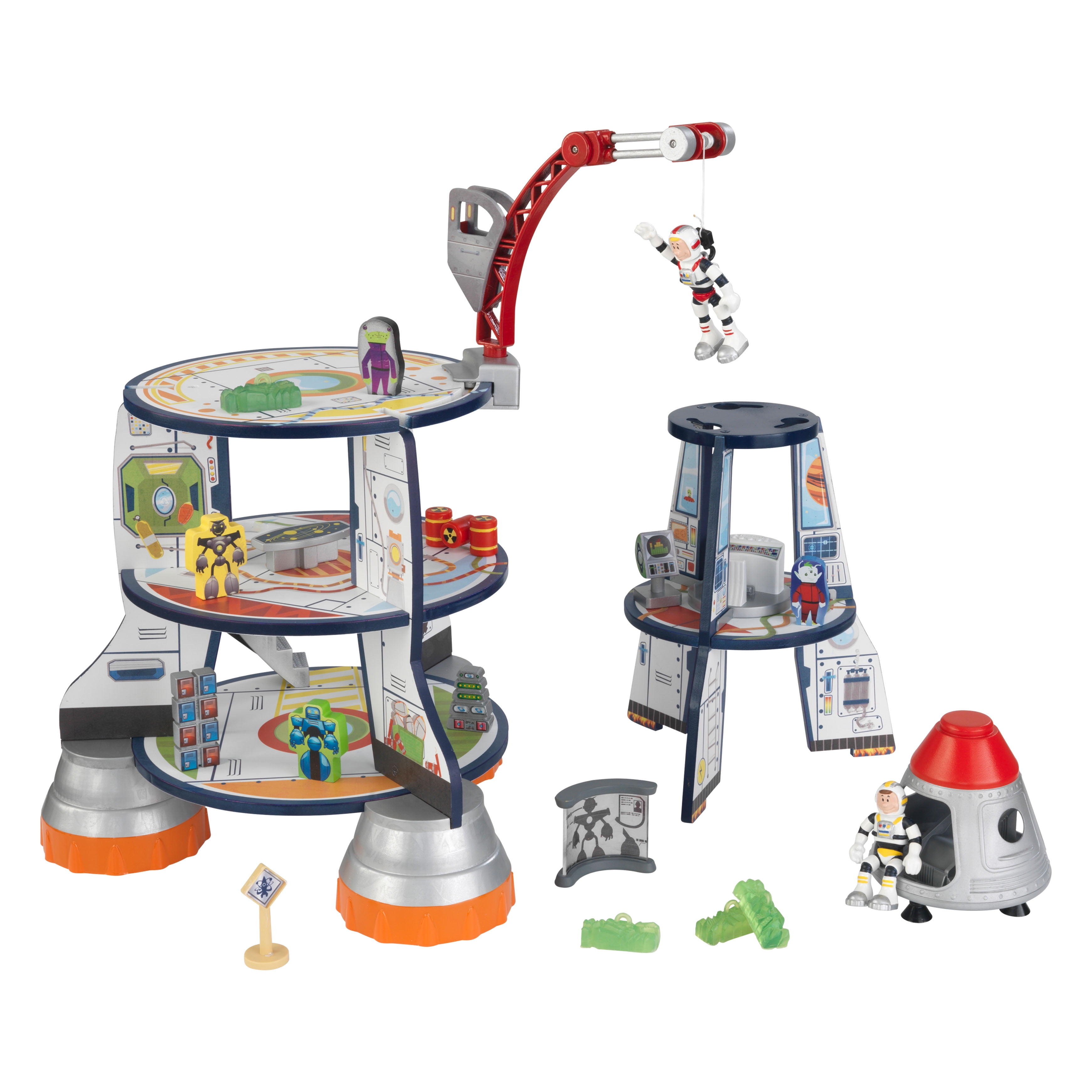 rocket ship play set