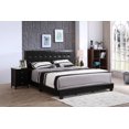 thumbnail image 7 of Newboti Furniture Stylish Black Contemporary Queen Bed 16377, 7 of 7
