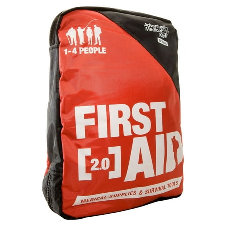 Adventure Medical Kits Adventure First Aid 2.0 First Aid Kit, Easy Care, Survival Items, Active Families, First Aid Essentials, Durable Case, Fully Stocked, 1lb (Best Family Survival Kits)
