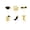 🔥 Gold_Hot#403, variant on 2026 graduation cupcake toppers glitter cake toppers with caps and diplomas for dessert table and party decorations set of 12
