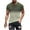 Green, variant on WAENQINLA Mens Gradient Muscle Shirts Causal Loose Short Sleeve Crewneck Tshirt Outdoor Athletic Workout Tees Tops for Hiking