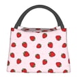 thumbnail image 1 of Easygdp Strawberry Bolsa de Almuerzo Insulada Reutilizable, Bolsa de Mano y Bandolera para Oficina, Trabajo, Viajes, 1 of 6