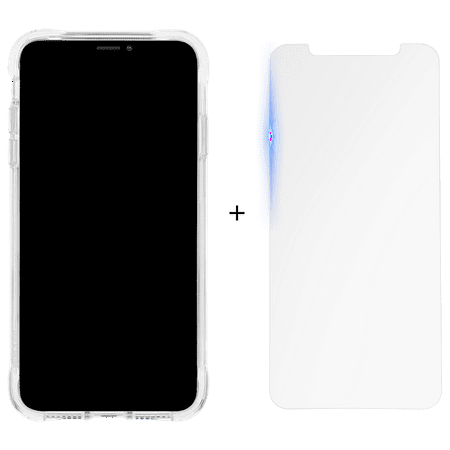 Case-Mate - Protection Pack Case with Glass Screen Protector for Apple® iPhone® 11 - Clear