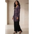 thumbnail image 3 of Jessica London Women's Plus Size Everyday Stretch Knit Open Front Cardigan, 3 of 6