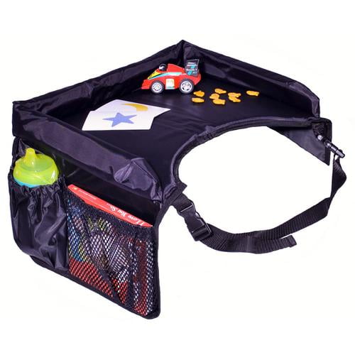 Star Kids  Black Nylon Snack Play Travel Tray