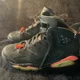 thumbnail image 1 of Ni - ke Ni - ke Air Jordan 6 Retro Infrared Black Mens 10 Shoes Sneakers 2014, 1 of 5