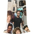 thumbnail image 2 of Liams Music Payne Flannel Blanket Air Conditioning Blanket Nap Blanket Sofa Throw Blanket Throw Blankets 50"X40", 2 of 6