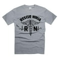 thumbnail image 5 of Rescue Ninja Shirt Registered Nurse Shirt for Women, RN TShirt for Registered Nurse (3X-Large Navy Blue), 5 of 6