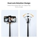 thumbnail image 2 of Palo Selfie con Trípode K&F CONCEPT 69 con Control Remoto Bluetooth, 2 of 8