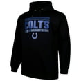 thumbnail image 2 of Men's Fanatics Black Indianapolis Colts Big & Tall Pop Pullover Hoodie, 2 of 3