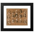 thumbnail image 2 of Louis Léopold Boilly 18x15 Black Modern Framed Museum Art Print Titled - Portraits of the Marquis De Rozay and His Family and Entourage, Including a Self-Portait of the Artist, 2 of 5