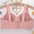 thumbnail image 4 of Dvkptbk Womens Bras Woman's Embroidered Glossy Comfortable Breathable Bra Underwear No Rims, 4 of 5
