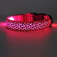 thumbnail image 6 of Pet LED Luminous Collar, Leopard Print Illuminated Necklace For Dog And Cat, 6 of 17