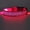 Pink, variant on Pet LED Luminous Collar, Leopard Print Illuminated Necklace For Dog And Cat