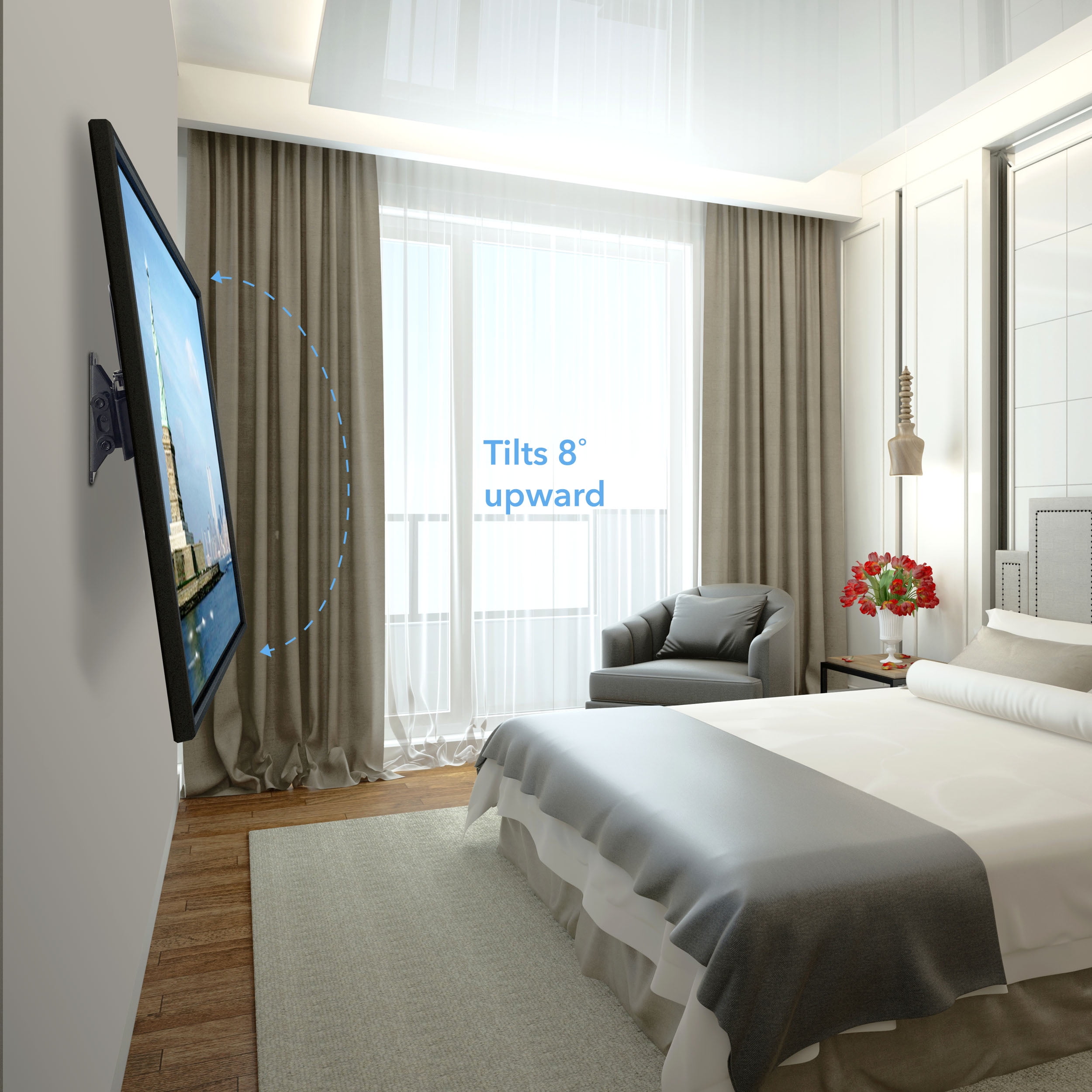 onn. Tilting TV Wall Mount for 13"-32" TVs