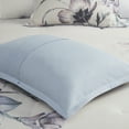 thumbnail image 6 of Madison Park 8 Piece Queen Floral Comforter Set, Cotton Comforter Bed in A Bag with Bedskirt, Spring Blue Floral Comforter Bed Set, Bedding Sets with Tufted Decorative Pillow for Girls, 6 of 8