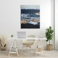 thumbnail image 2 of Stupell Industries Abstract Blue Water Landscape Stacked Agate Pattern, 36 x 48, Design by Design Fabrikken, 2 of 6