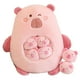 thumbnail image 4 of Peluche de carpincho, juguete de dibujos animados para decoración del hogar, juguete de carpincho para adolescentes Rosa, 4 of 9