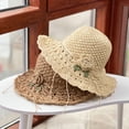 thumbnail image 5 of Womens Straw Hat, 2026 Upgraded Foldable Sun Hat for Women, BeachSun Straw Hats for Vacation Travel, 5 of 6