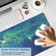 thumbnail image 4 of Elevate Your Game with XL World Map Mouse Pad: Waterproof, Anti-Slip Base, Stitched Edges - Perfect for Gaming & Office (Black, 31.5x11.8), 4 of 7