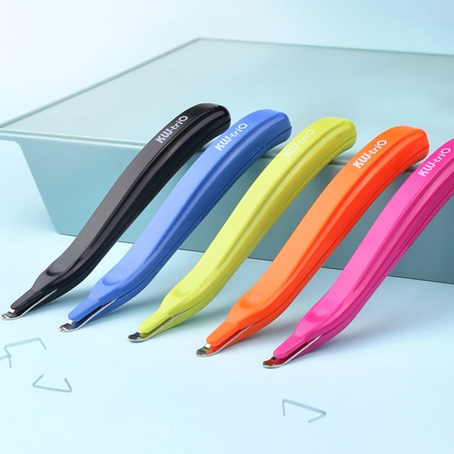 Musbetu Extracteur de Agrafes Universel Haute Efficacité Portable Type Stylo pour École