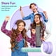 thumbnail image 4 of Candy Bila Auriculares para niños, auriculares con cable para niños sobre la oreja con micrófono, auriculares limitadores de volumen de 85/94 dB para niñas y niños, auriculares plegables para aprendiz, 4 of 5
