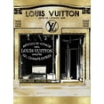 thumbnail image 2 of Art.com Designer Storefront in Gold Art Print by Madeline Blake, 12" x 16", 2 of 4