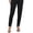 Black, variant on Women's Pants Elegant Plain Tapered/Carrot Black XS (2)